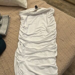 Windsor White Midi Dress